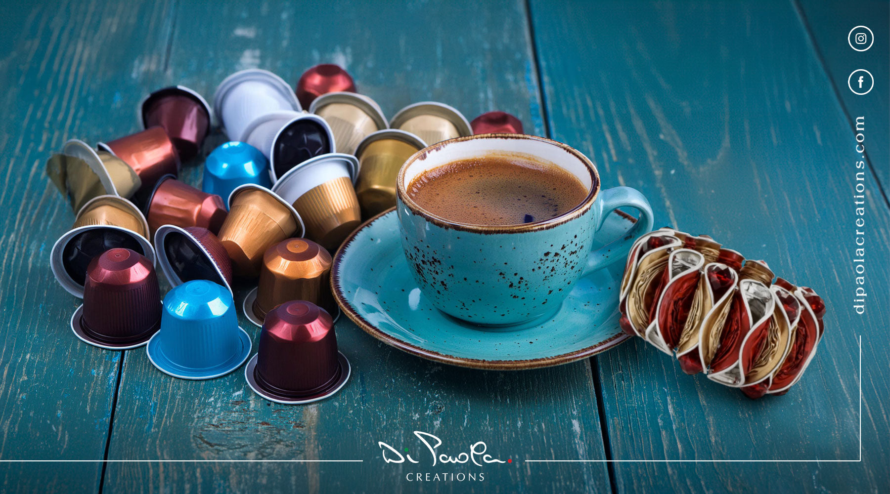 The Art of Repurposing: Transforming Coffee Pods into Wearable Masterpieces