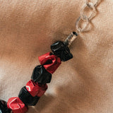 Florence Necklace- Red and Black